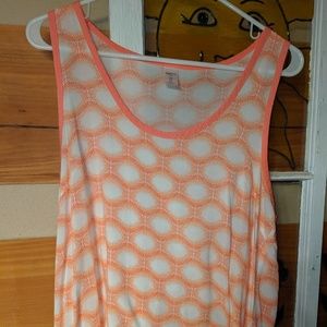 Gap Women's large tank top shirt L flowy tee